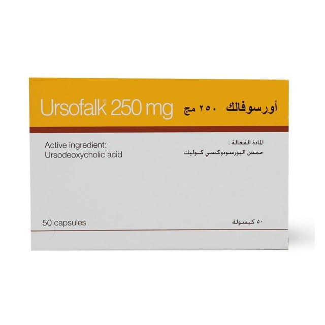 Ursofalk 250mg Capsules 50