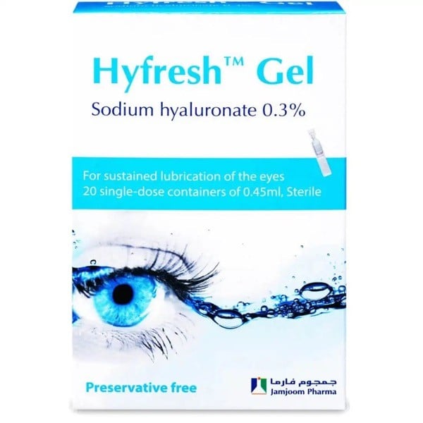 Hyfresh Lubricating Eye Gel 3% 20 Single Dose