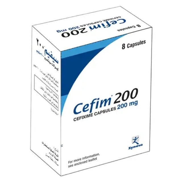 Cefim 200mg Capsules 8