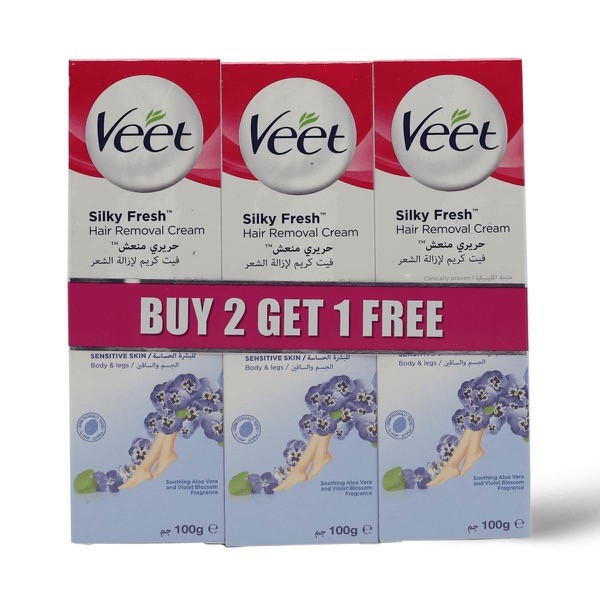 Veet Hair Removal Cream Sensitive Skin 100ml