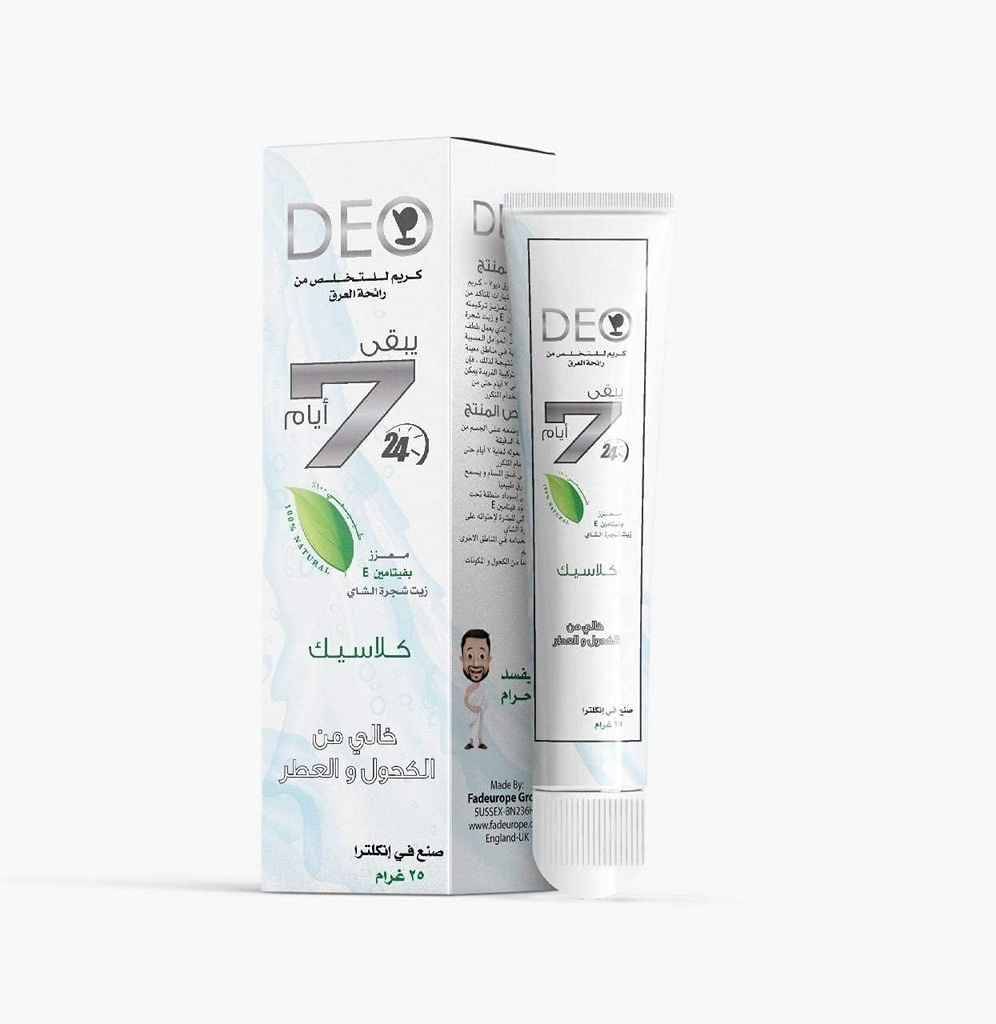 Deo 7 Deodorant Classic Cream 30ml