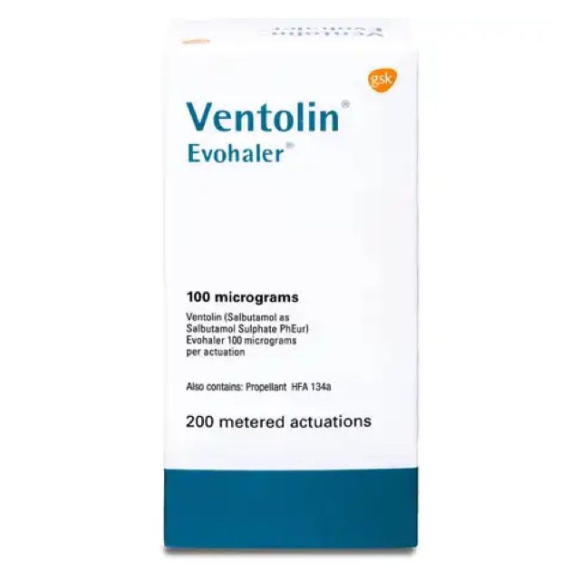 Ventolin Evohaler 100mcg Inhaler 1