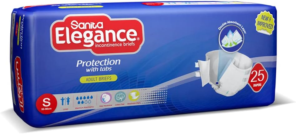 Sanita Elegance Adult Diaper Small Jambo Pack 25pcs