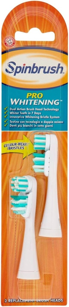 A&H Spinbrush Pro Whitening Refills 2 pcs