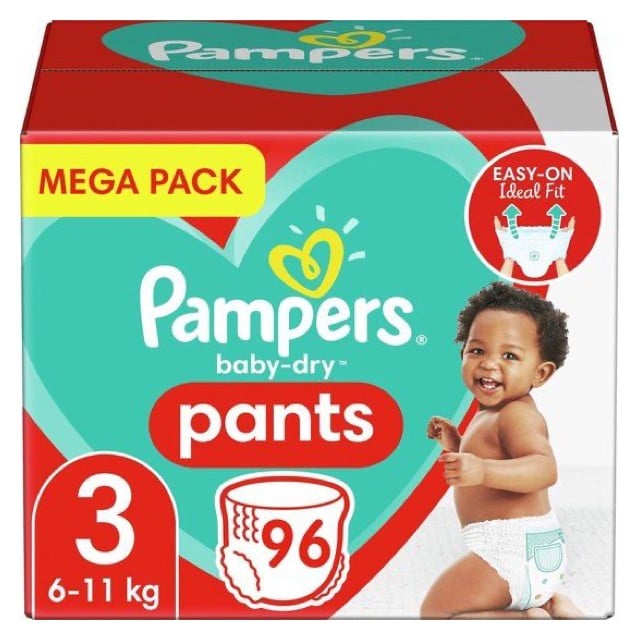 Pampers Pants Size 3 6-11kg Box 2*48