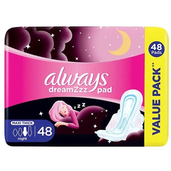 اولويز نايت ماكسي سميكة 3*48 فوطة