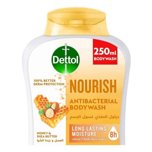 Dettol Honey & Shea Butter Shower Gel 250ml