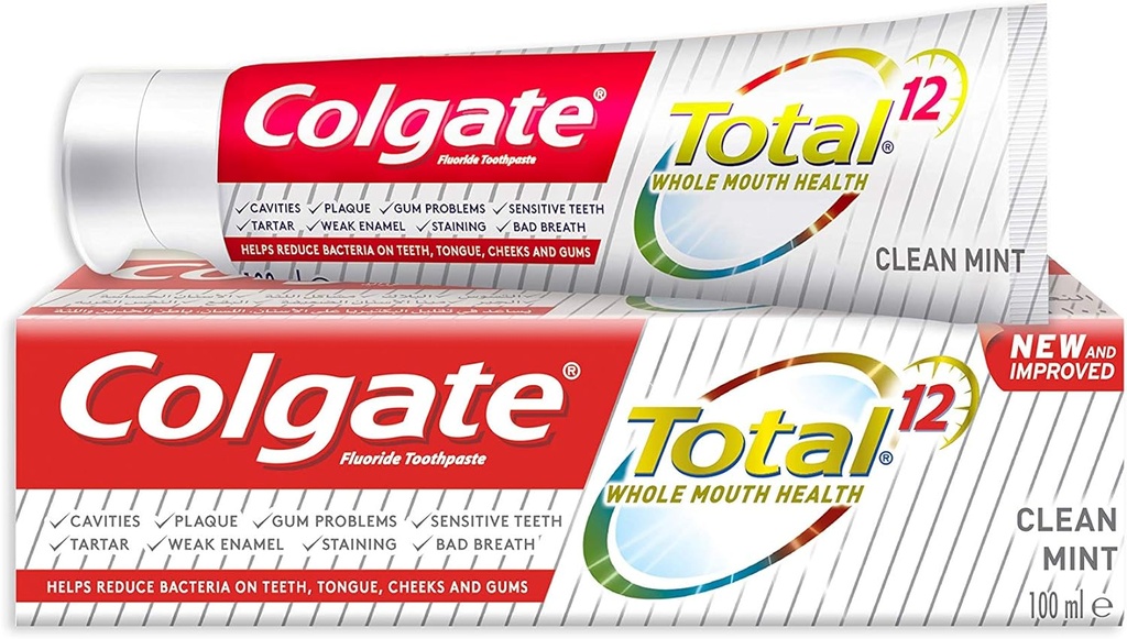 Colgate Total Clean Mint Toothpaste 100ml