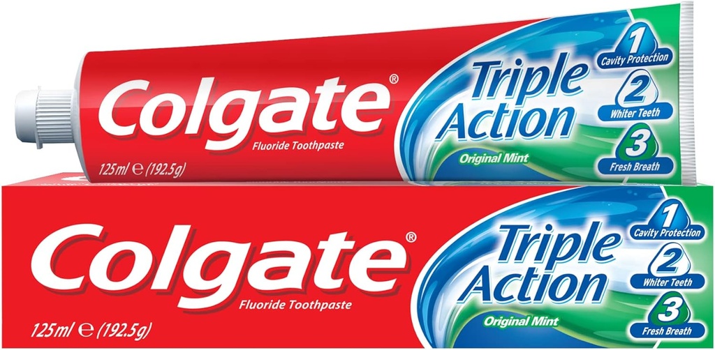 Colgate Triple Action Toothpaste 125ml