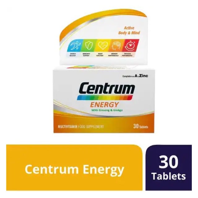 Centrum Energy 30 Tablets