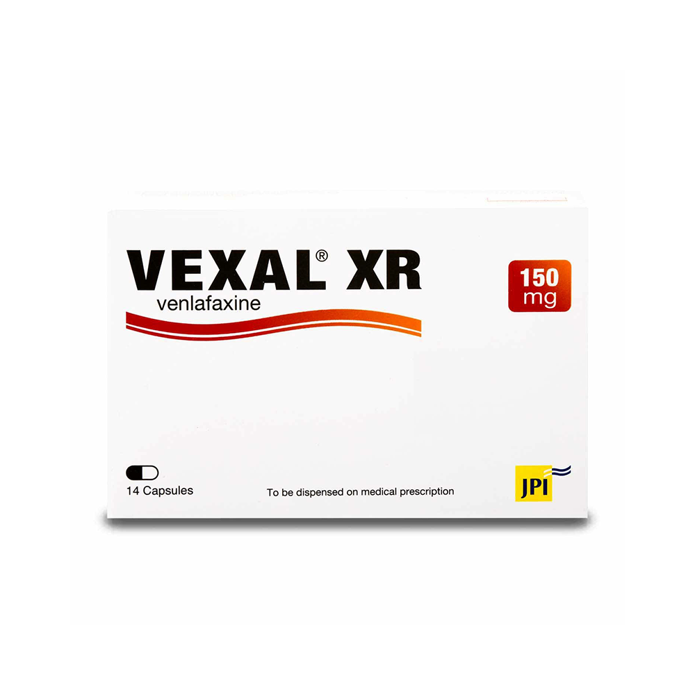 Vexal Xr 150mg Capsules 14