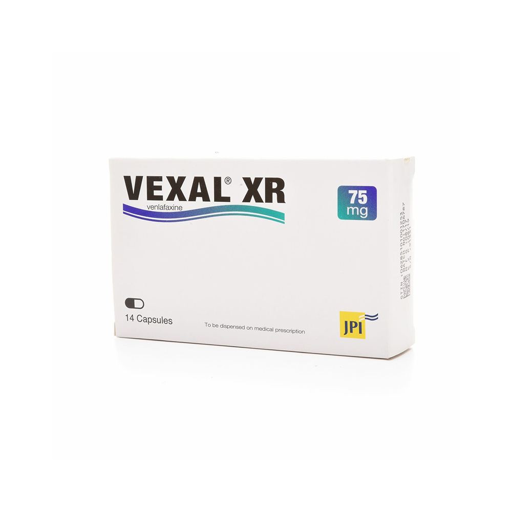 Vexal Xr 75mg Capsules 14