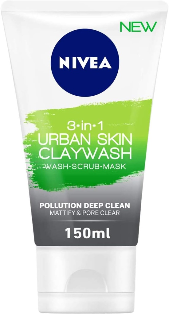 Nivea Urban Skin Clay Wash 150ml