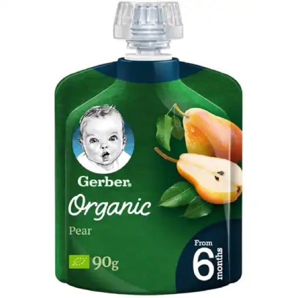 Gerber Organic Pear 90g