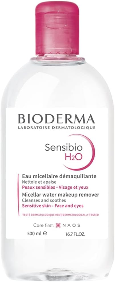 Bioderma Sensibio H2O micellar cleanser solution for sensitive skin 500ML