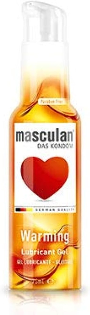 Masculan Lubricant Gel Warming 75ml