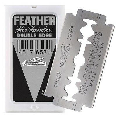 Feather Blade Double Edge Razor Blades 10 pcs