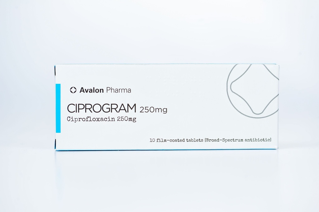 Ciprogram 250mg Tablets 10