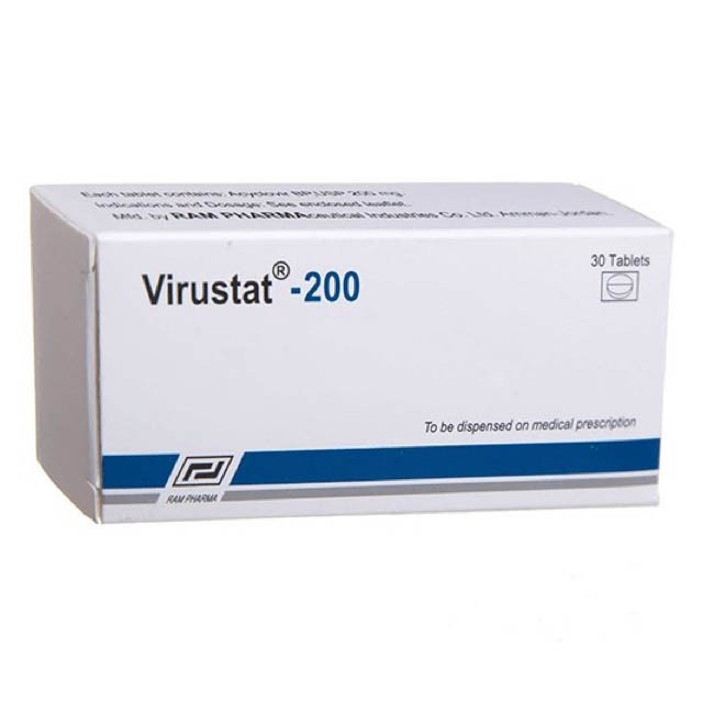 Virustat Antiviral 200mg Tablets 30