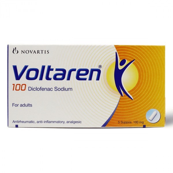 Voltaren Suppositories 100mg 10