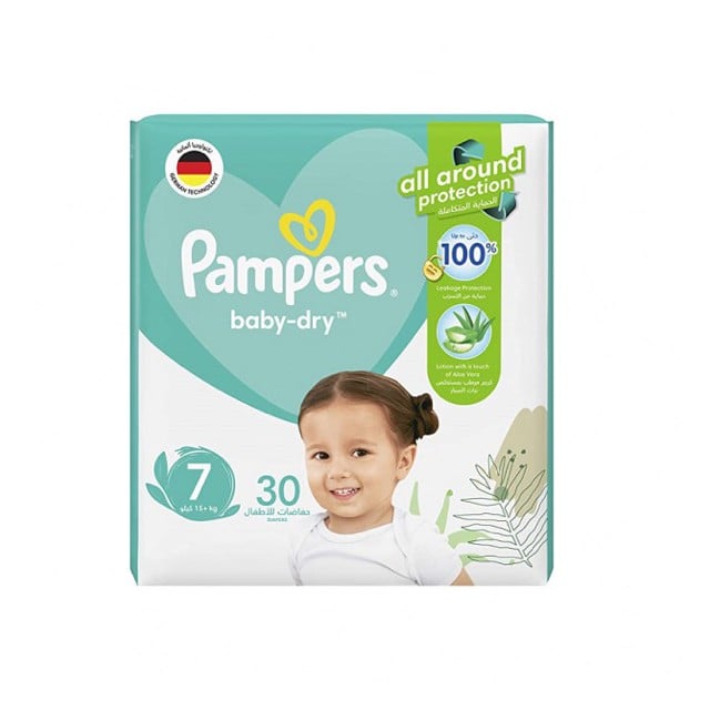 Pampers Diapers Size 7 Mega Pack 4*30