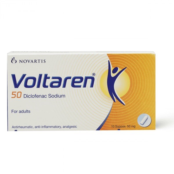 Voltaren Suppositories 50mg 10