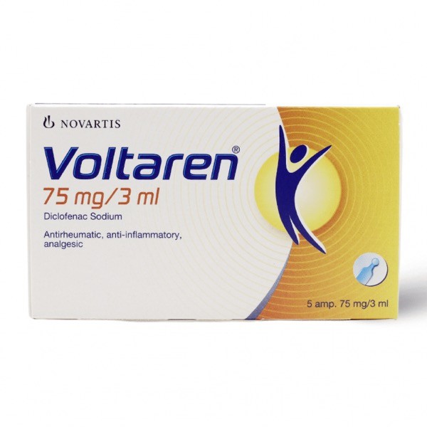 Voltaren Ampoule 75mg 3ml 5s