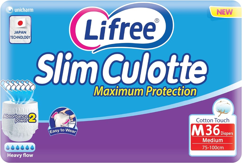 Lifree Culotte Protection Medium 2x36 pcs