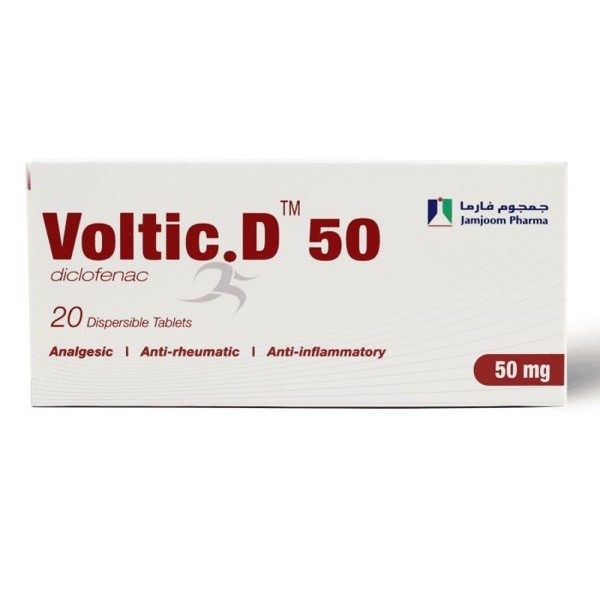 Voltic D 50mg Tablets 20