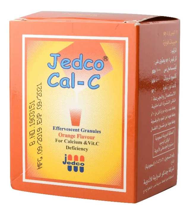 Jedco Cal-C 500mg 12 Sachets