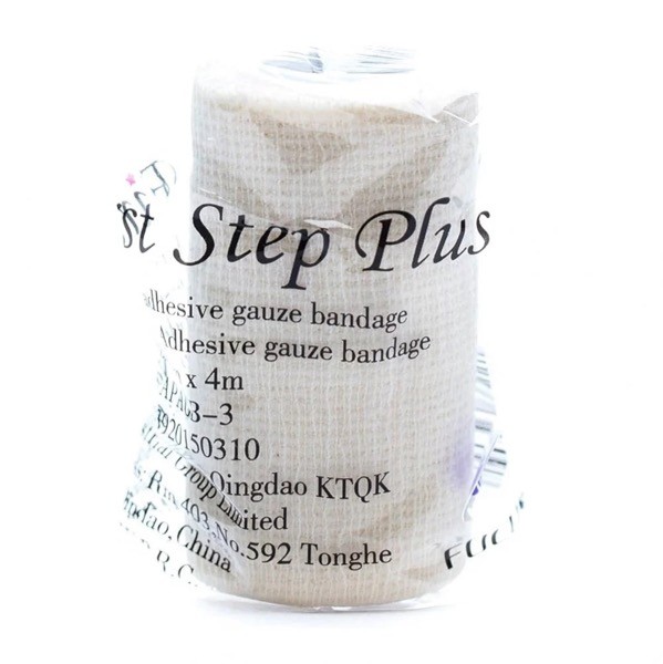 First Step Adhesive Gauze 6cm