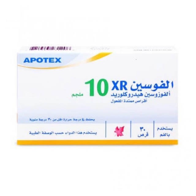 Alfusin Xr 10mg Tablets 30