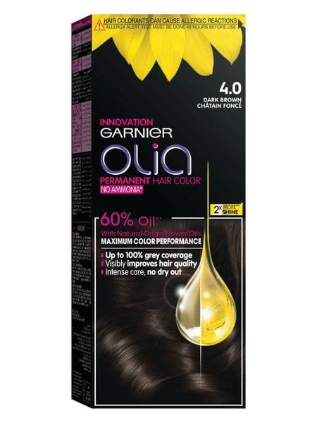 Garnier Olia Dark Brown Kit 4.0