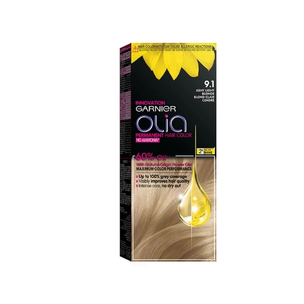 Garnier Olia Ashy Light Blond Kit 9.1A