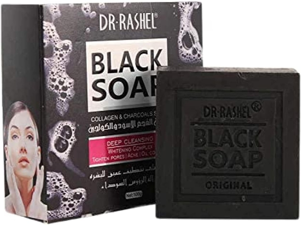 Dr-Rashel Black Soap 100g