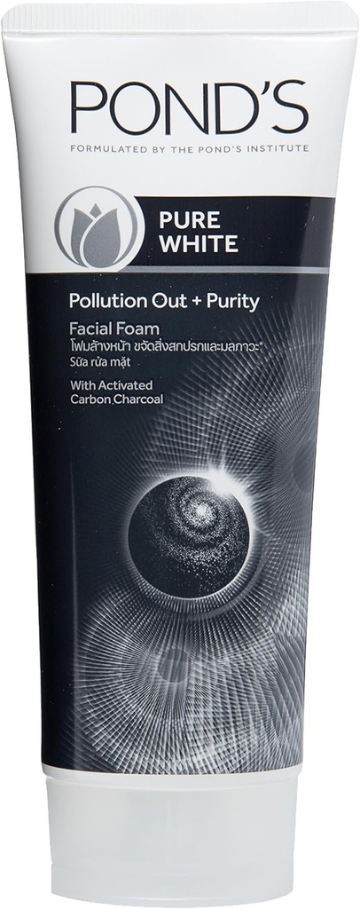 Ponds Pure White Charcoal Wash 100g