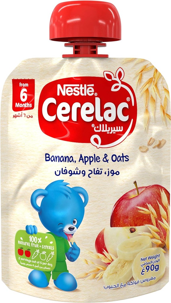 Cerelac Banana Apple Oats 90g