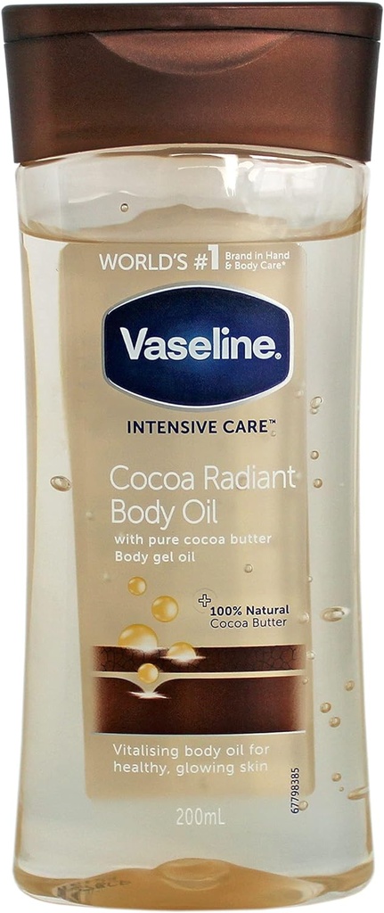 Vaseline Cocoa Radiant Body Oil 200ml