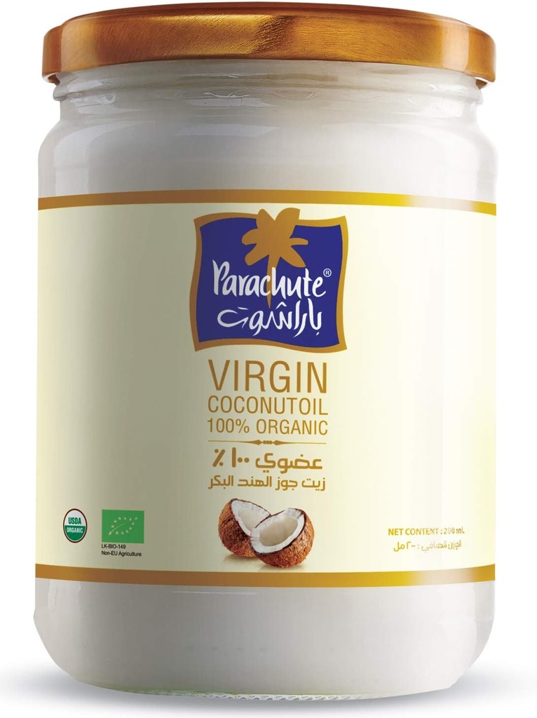 Parachute Virgin Organic Coconut Oil 200ml