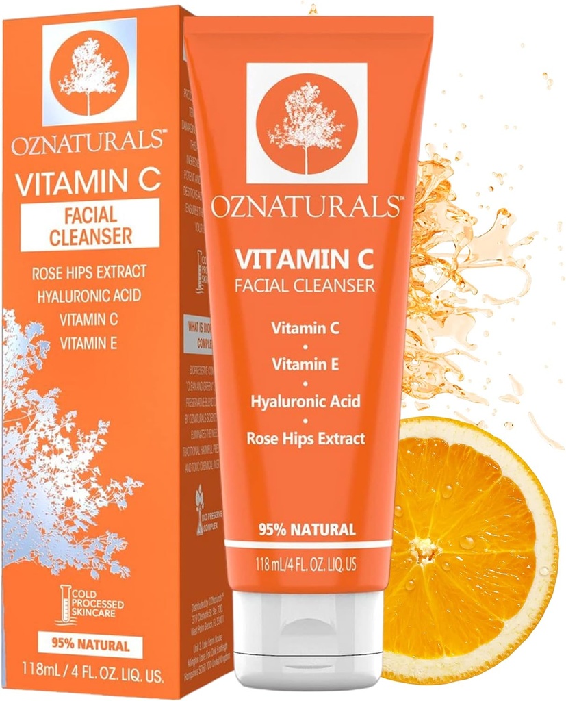 Oznaturals VC Facial Cleanser 118ml