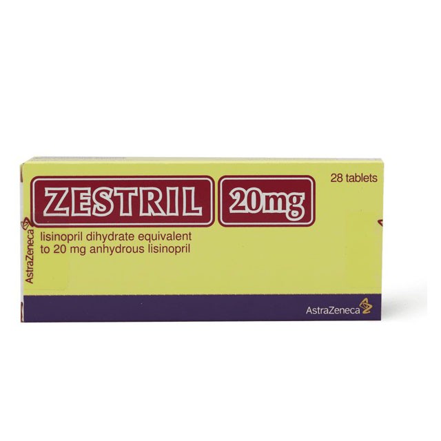 Zestril 20mg Tablets 28