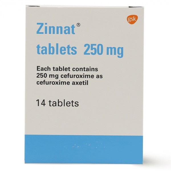 Zinnat 250mg Tablets 14