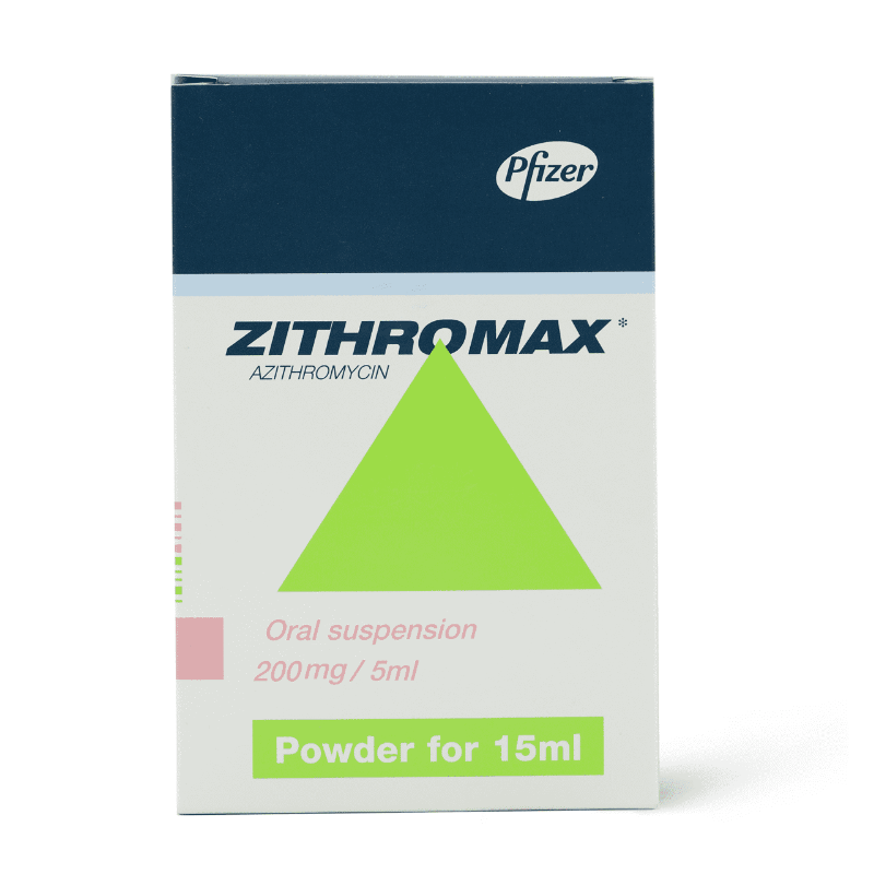 Zithromax 200mg/5ml susp 15ml