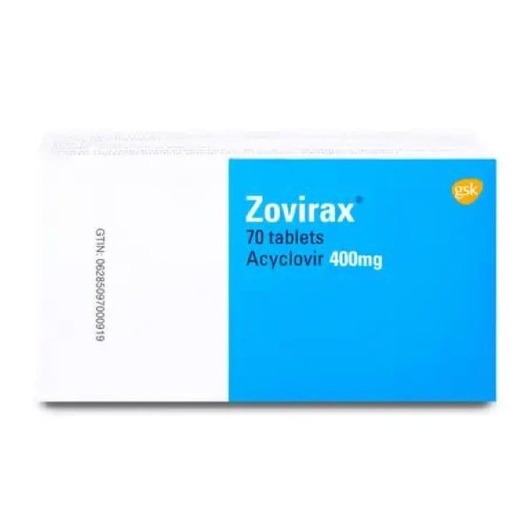 Zovirax 400mg Tablets 70