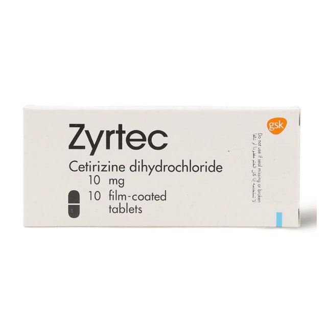 Zyrtec Allergy Relief 10mg Tablets 10