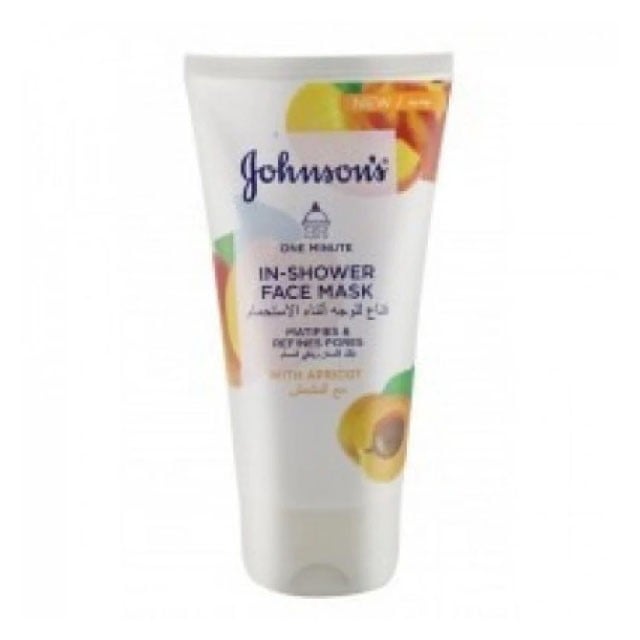 JOHNSON IN-SHOWER FACE MASK APRICOT 75ML