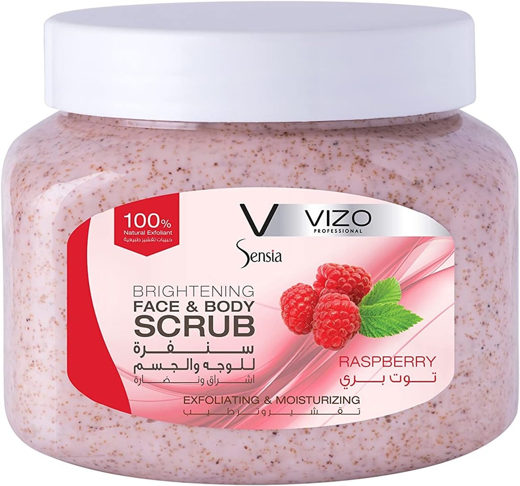 Vizo Scrub Raspberry 500ml