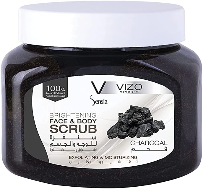 Vizo Scrub Charcoal 500ml