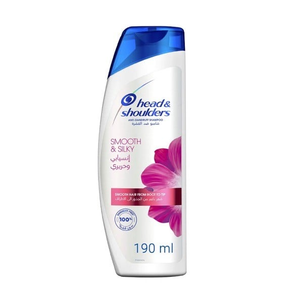 Head & Shoulders Smooth & Silky Shampoo 190ml