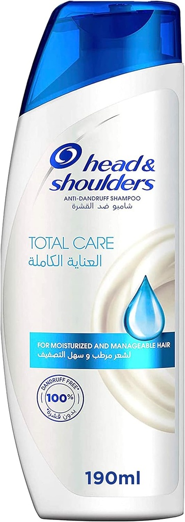 Head & Shoulders Total Care Shampoo 190ml